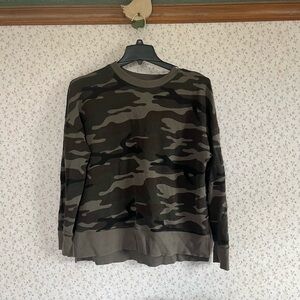Time and Tru Camouflage Top